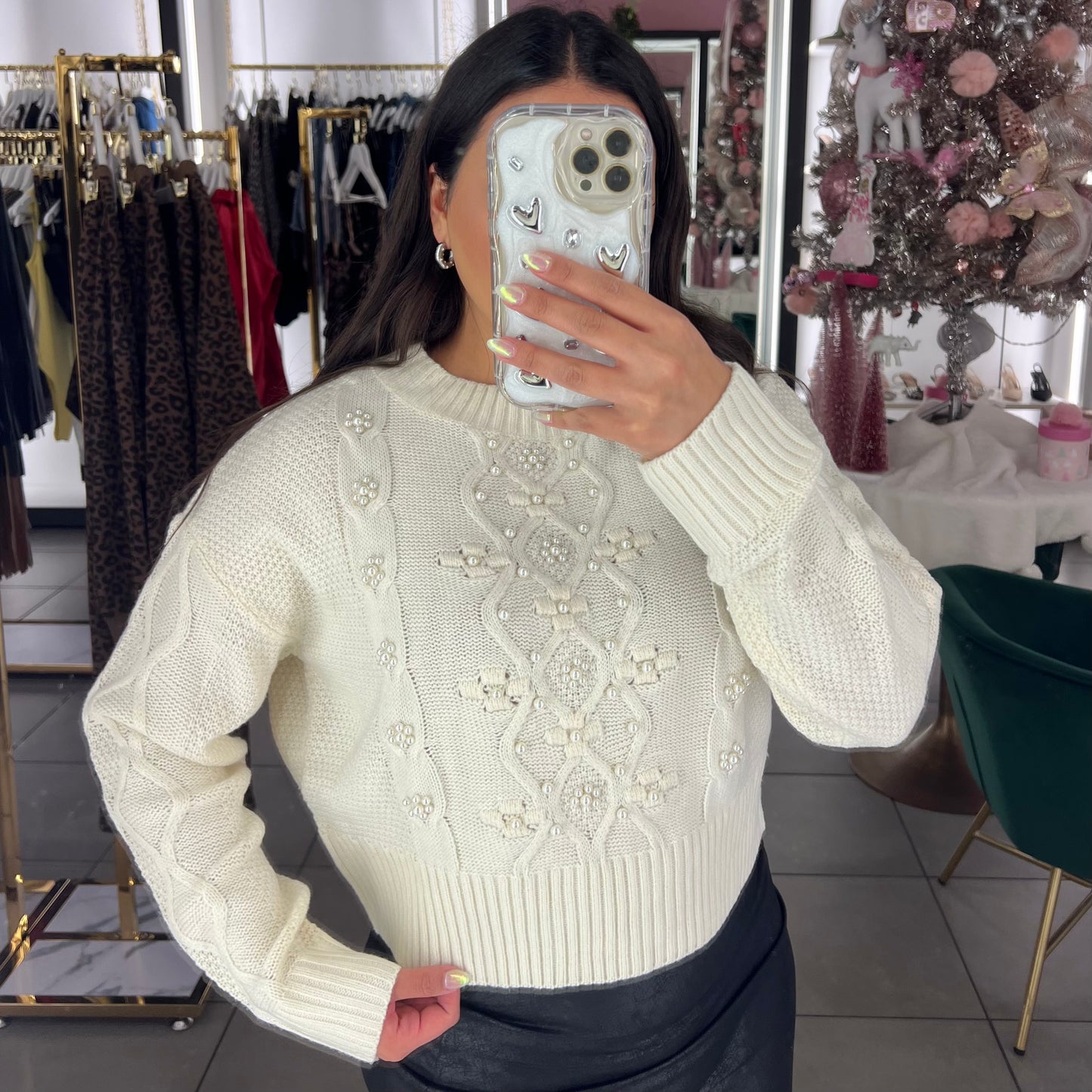 Eliza Pearl Sweater-